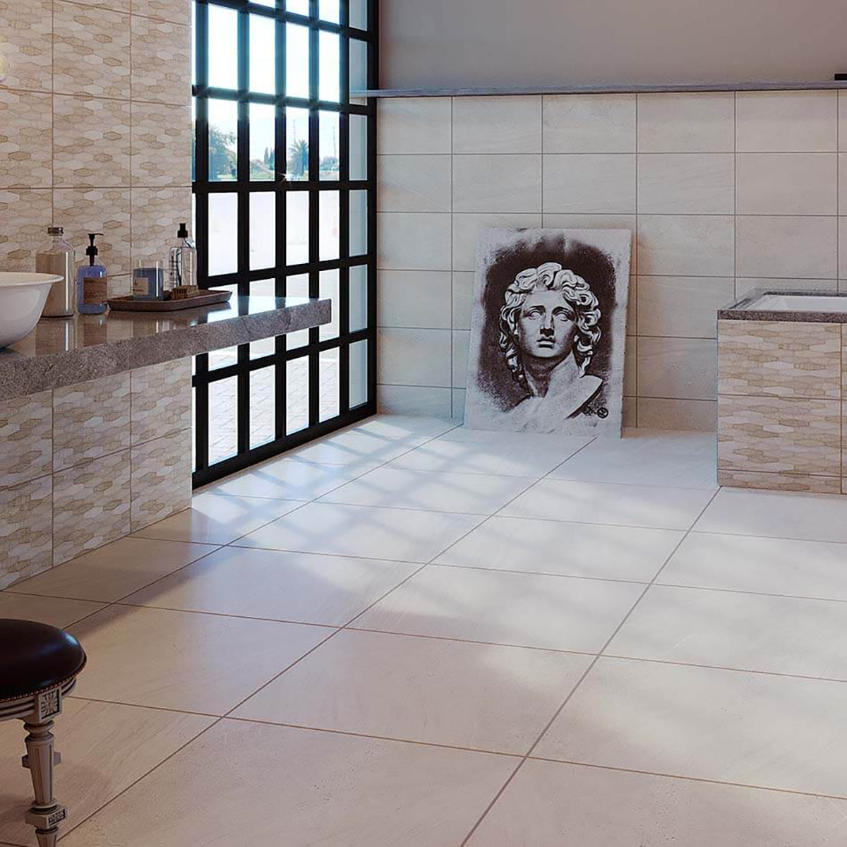 Azulejo Lamosa Amur FD 25X40 Beige 1.5 1A