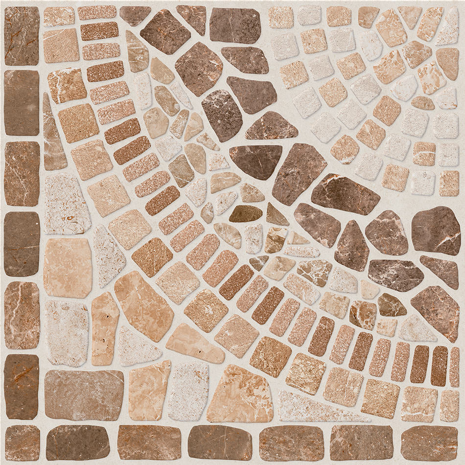 Loseta Lamosa Marsella Rock Fd 55x55 Cafe 1.49 1A