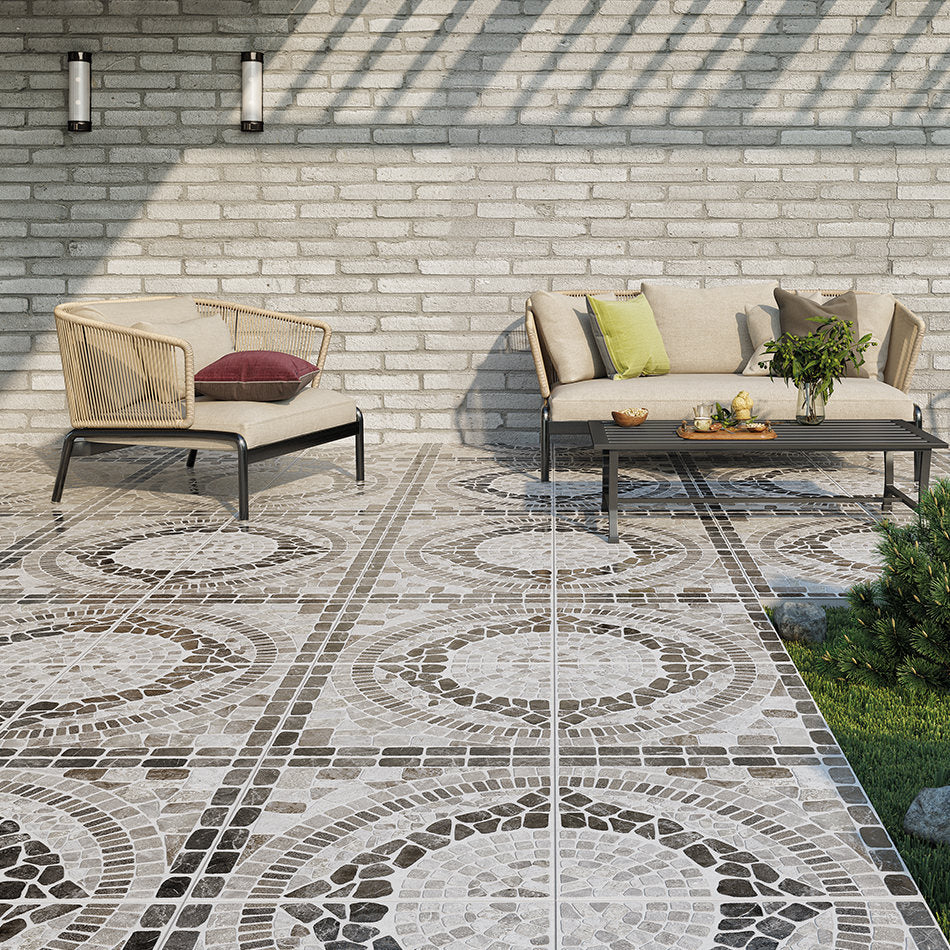 Loseta Lamosa Marsella Rock Fd 55x55 Cafe 1.49 1A