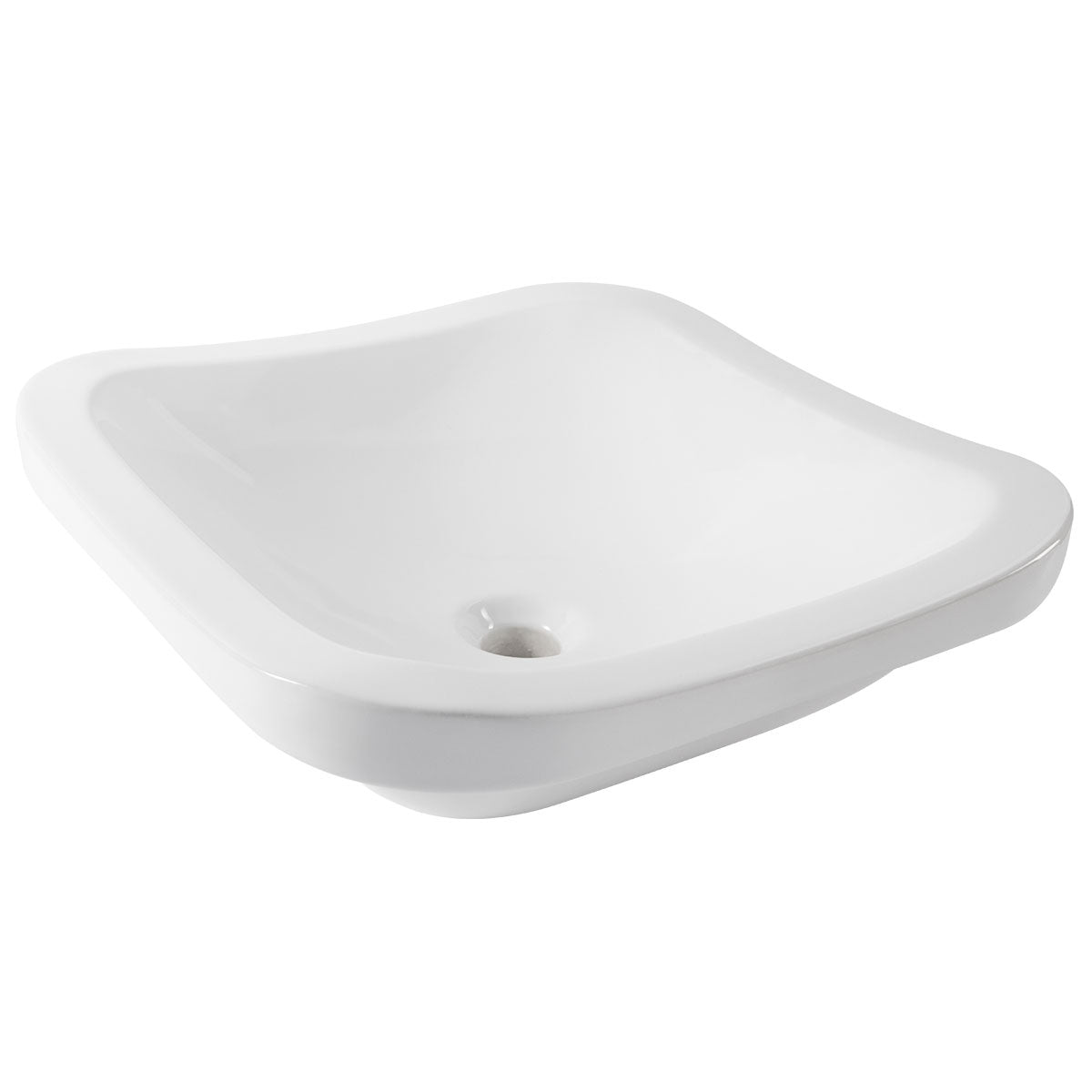 Lavabo de sobreponer Helvex LV Stala Blanco