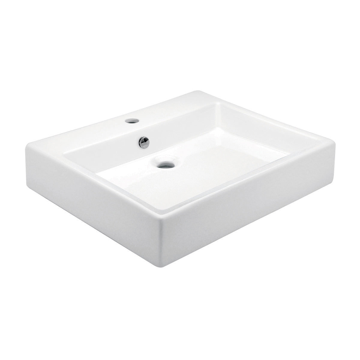 Lavabo de sobreponer Helvex LV Lucerna 1 Blanco
