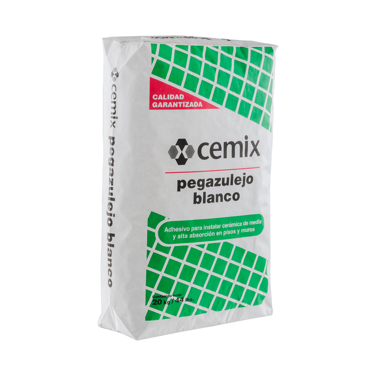 Pegazulejo Blanco Cemix 20 Kg