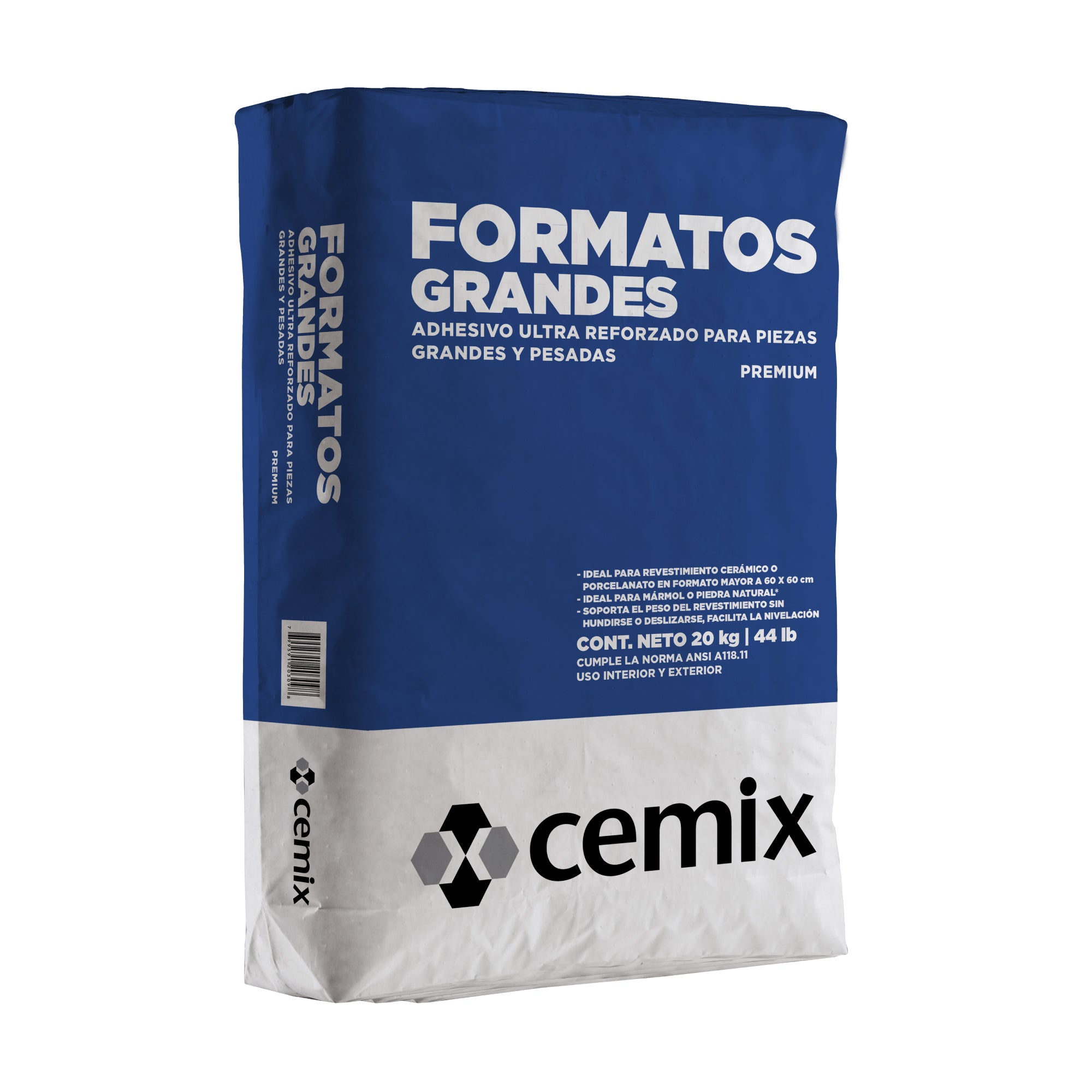 Adhesivo Gran Formato Cemix 32305 20 Kg