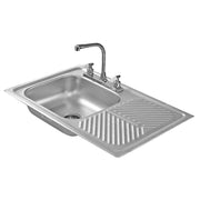 Fregadero M-102 para empotrar EB Tecnica Acero Inoxidable