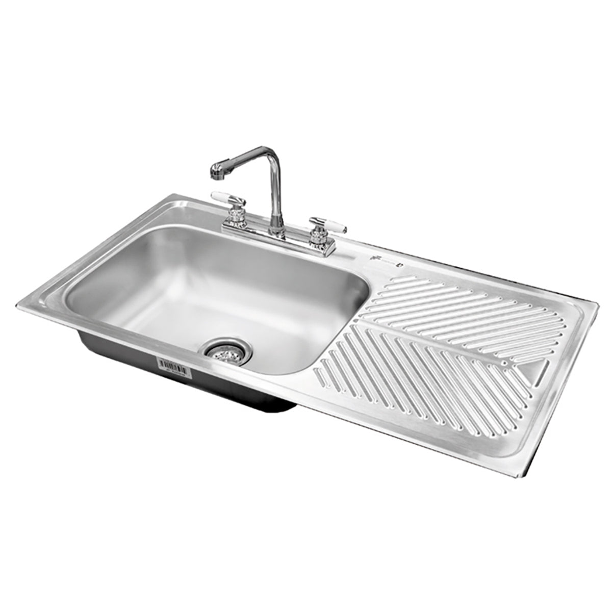 Fregadero Mark M-202 para empotrar EB Tecnica Acero Inoxidable