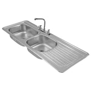 Fregadero C-212N para empotrar EB Tecnica Acero Inoxidable