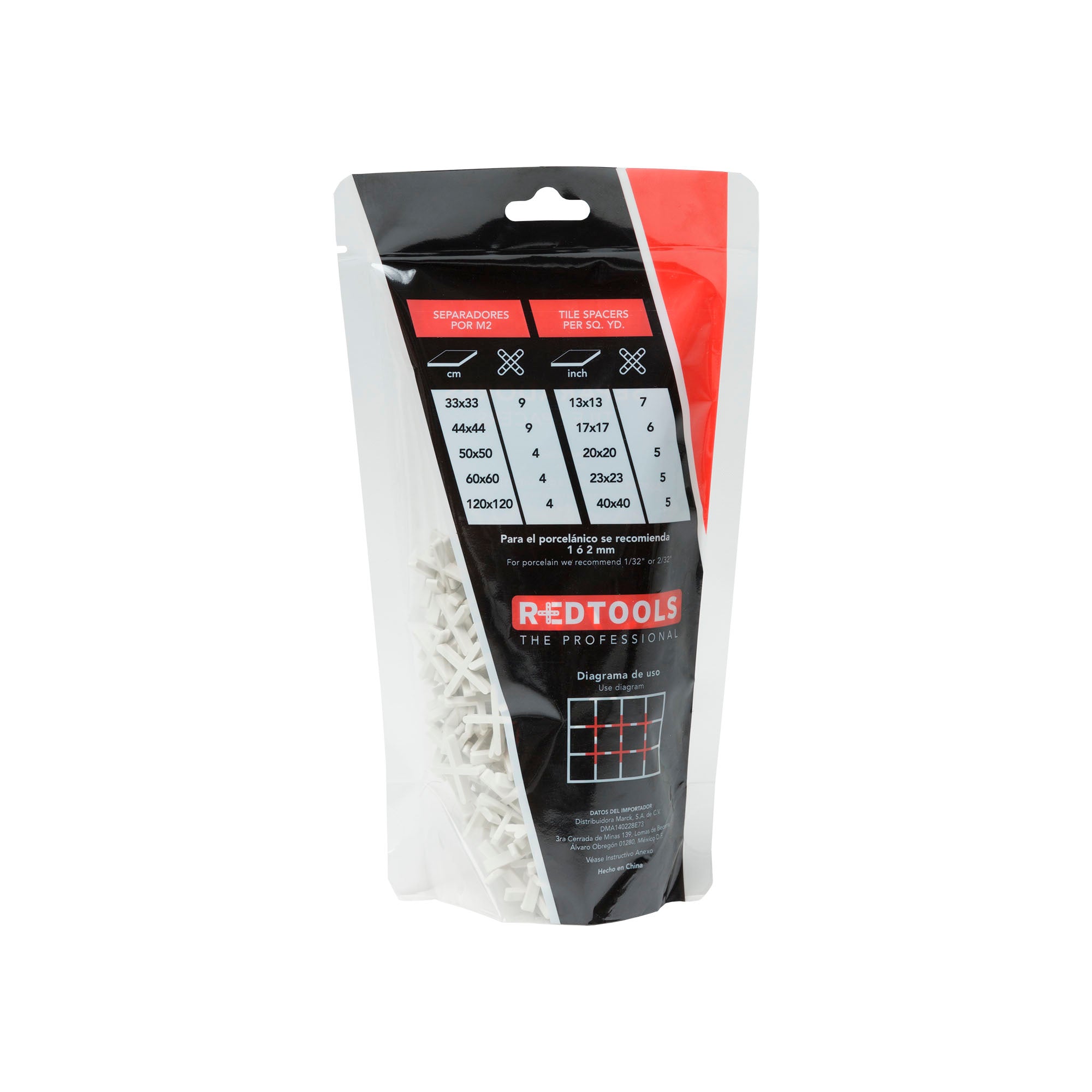 Separador Red Tools S3200 3 mm (200 Pzas)