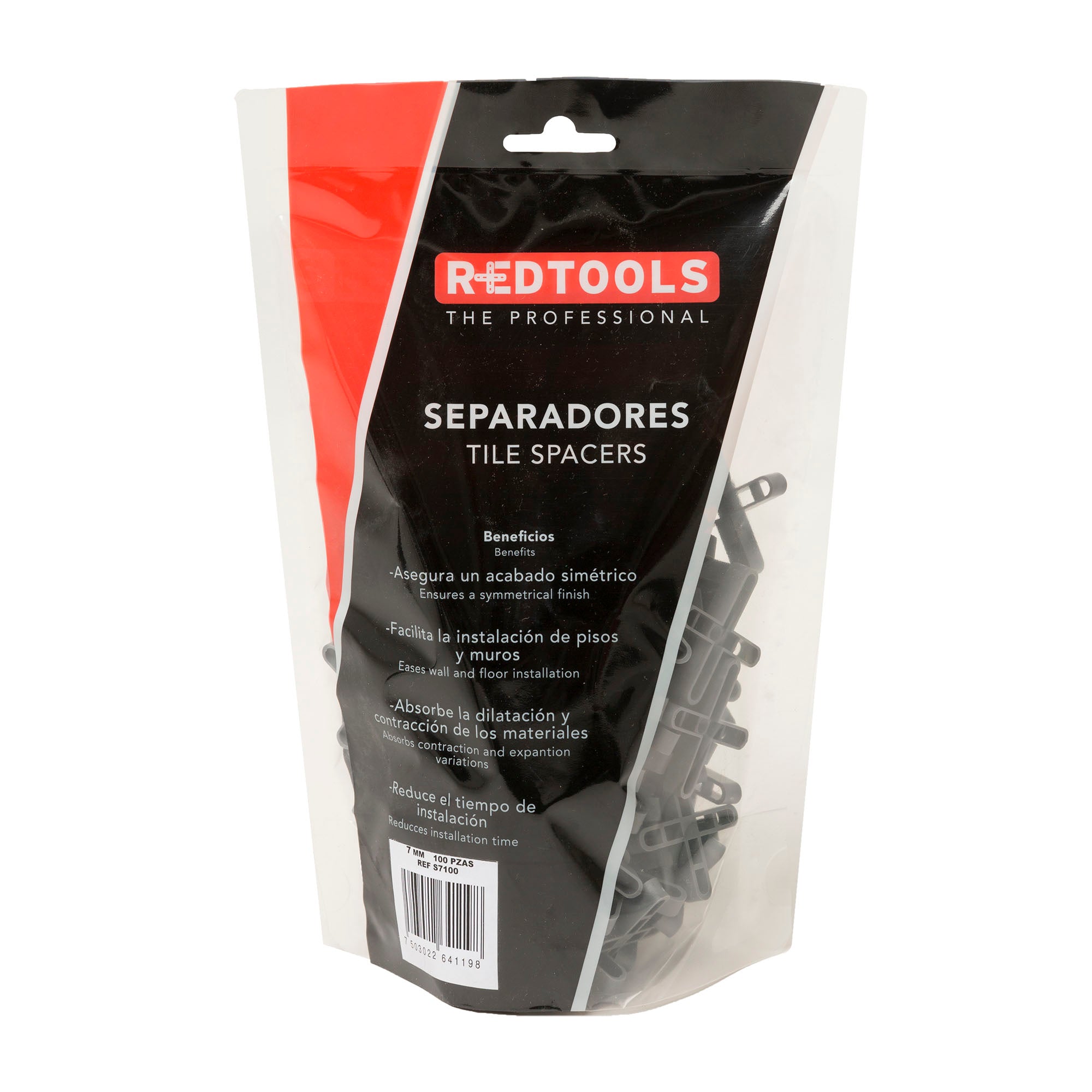 Separador Red Tools S7100 7 mm (100 Pzas)
