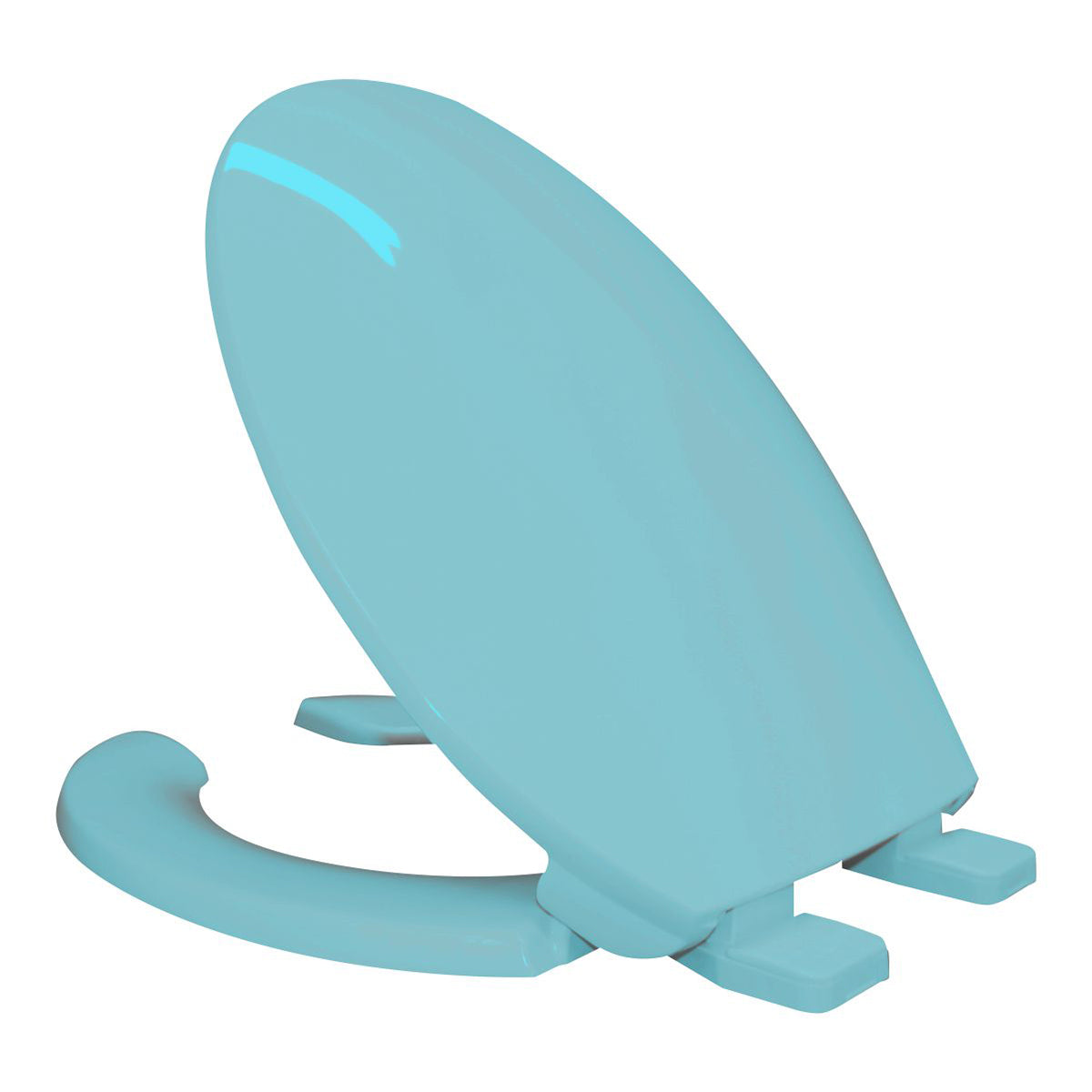 Asiento para WC Perdura Premium Redondo Azul Regio