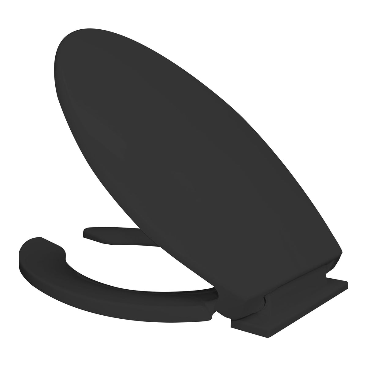 Asiento para WC Perdura Premium Elongado Negro