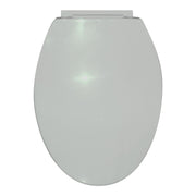 Asiento para WC Perdura Premium Elongado Gris Platina