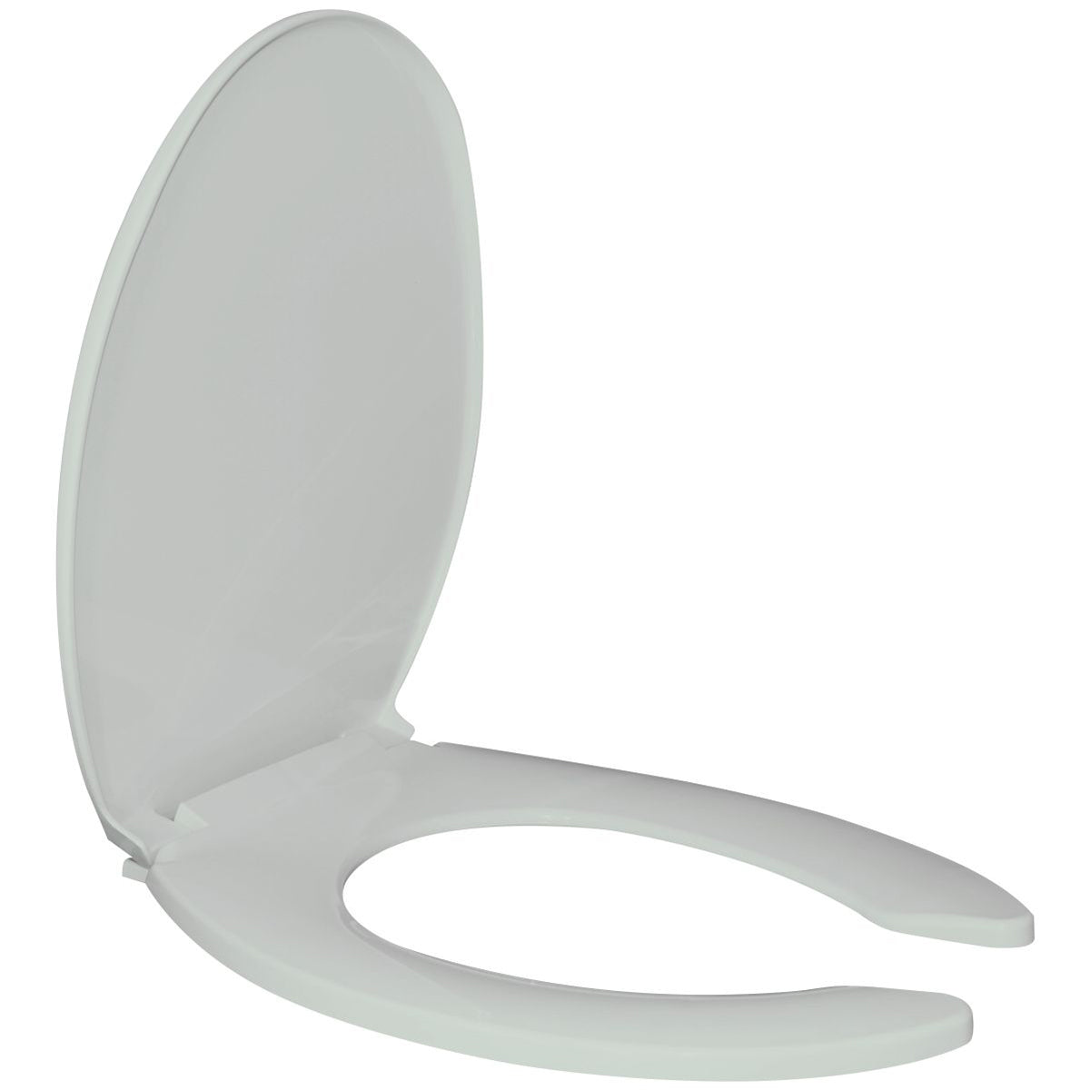 Asiento para WC Perdura Premium Elongado Gris Platina