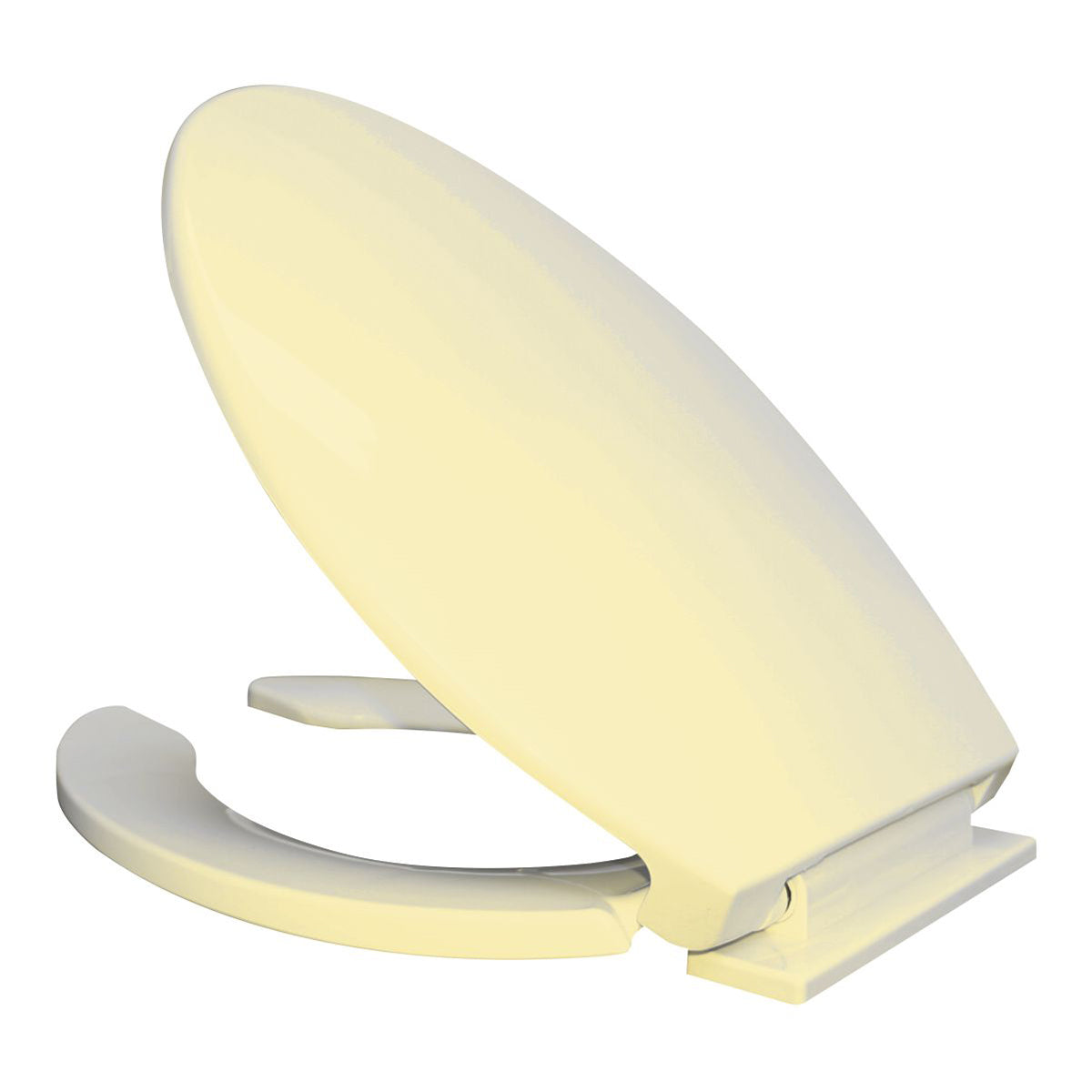 Asiento para WC Perdura Premium Elongado Marfil-Hueso