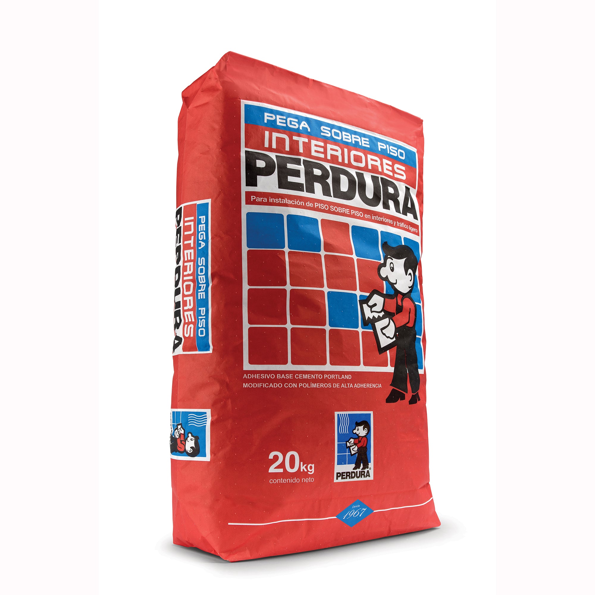Adhesivo Perdura Pega PSP Interiores Blanco 20 Kg