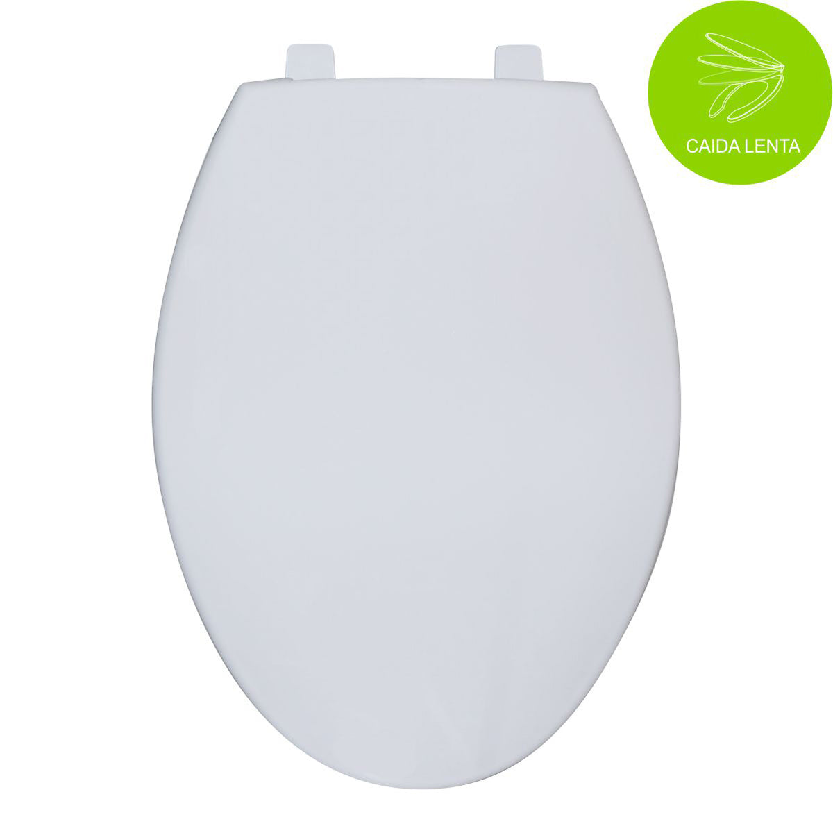Asiento para WC Perdura Slow Drop Platinum Elongado Blanco
