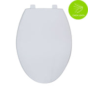 Asiento para WC Perdura Slow Drop Platinum Elongado Blanco