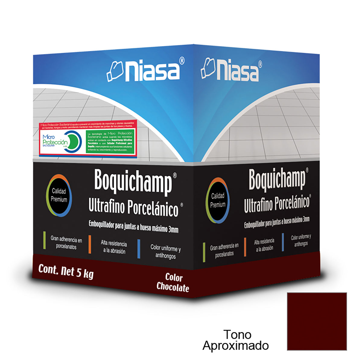 Boquichapm Fino Niasa Chocolate 5 Kg