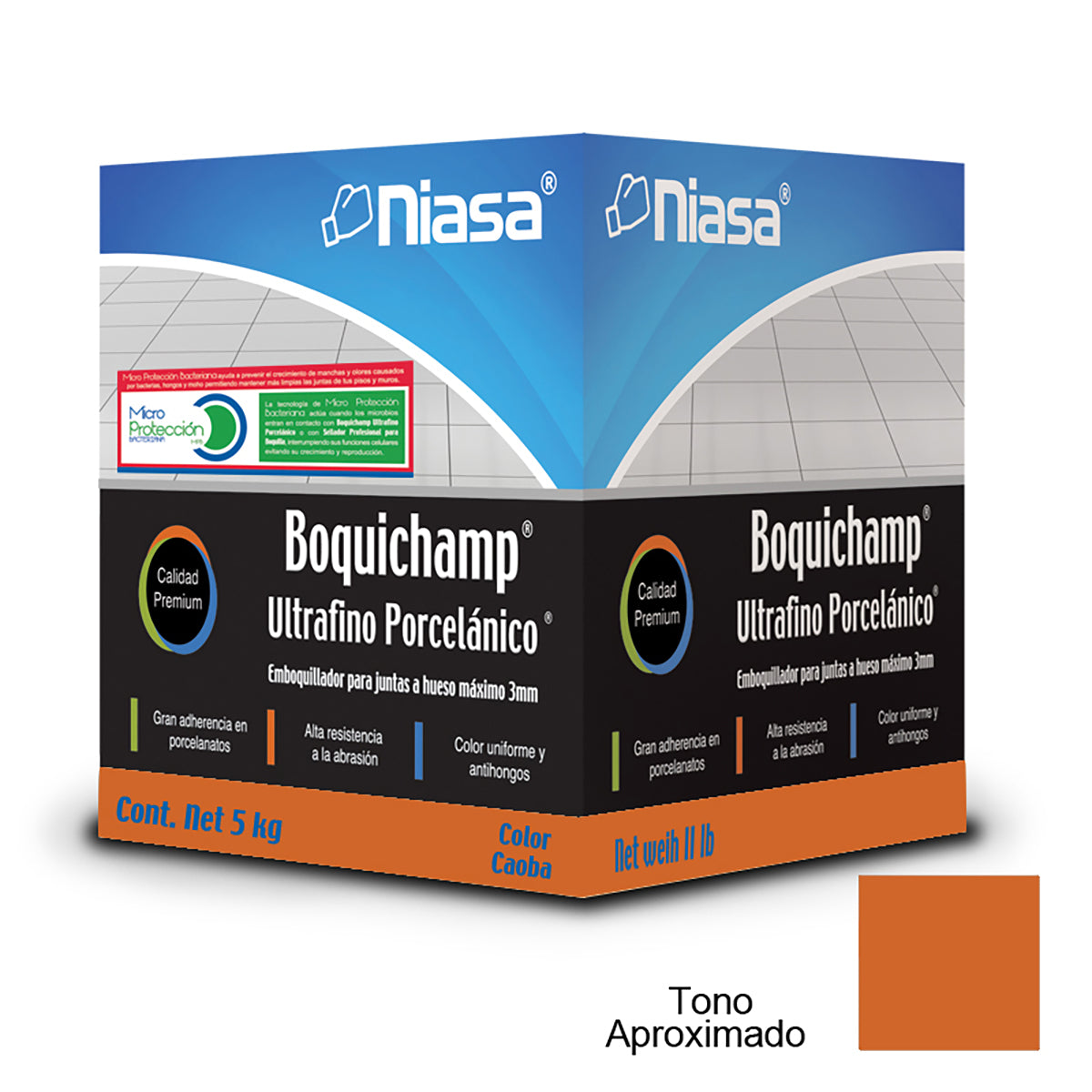 Boquichapm Fino Niasa Caoba 5 Kg