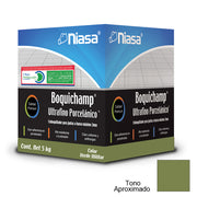 Boquichapm Fino Niasa Verde Militar 5 Kg