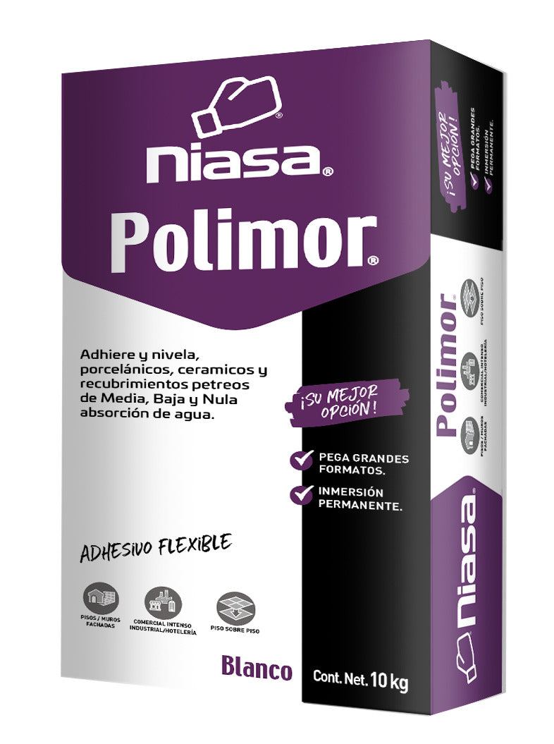 Polimor Blanco Niasa 10 Kg