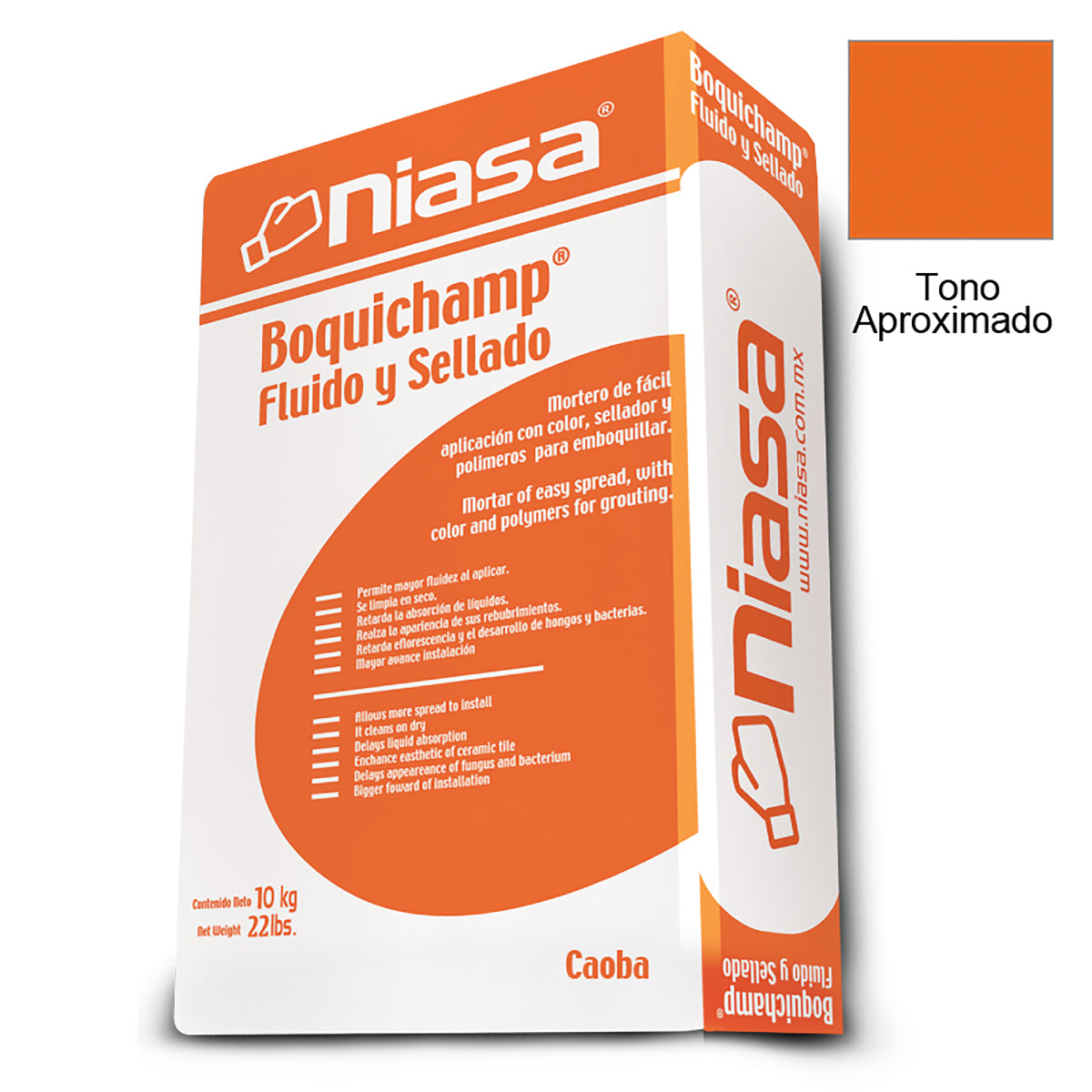 Boquichapm Sellador Niasa Caoba 10 Kg