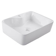 Lavabo de sobreponer Urrea Kuun LV1003A021 Blanco