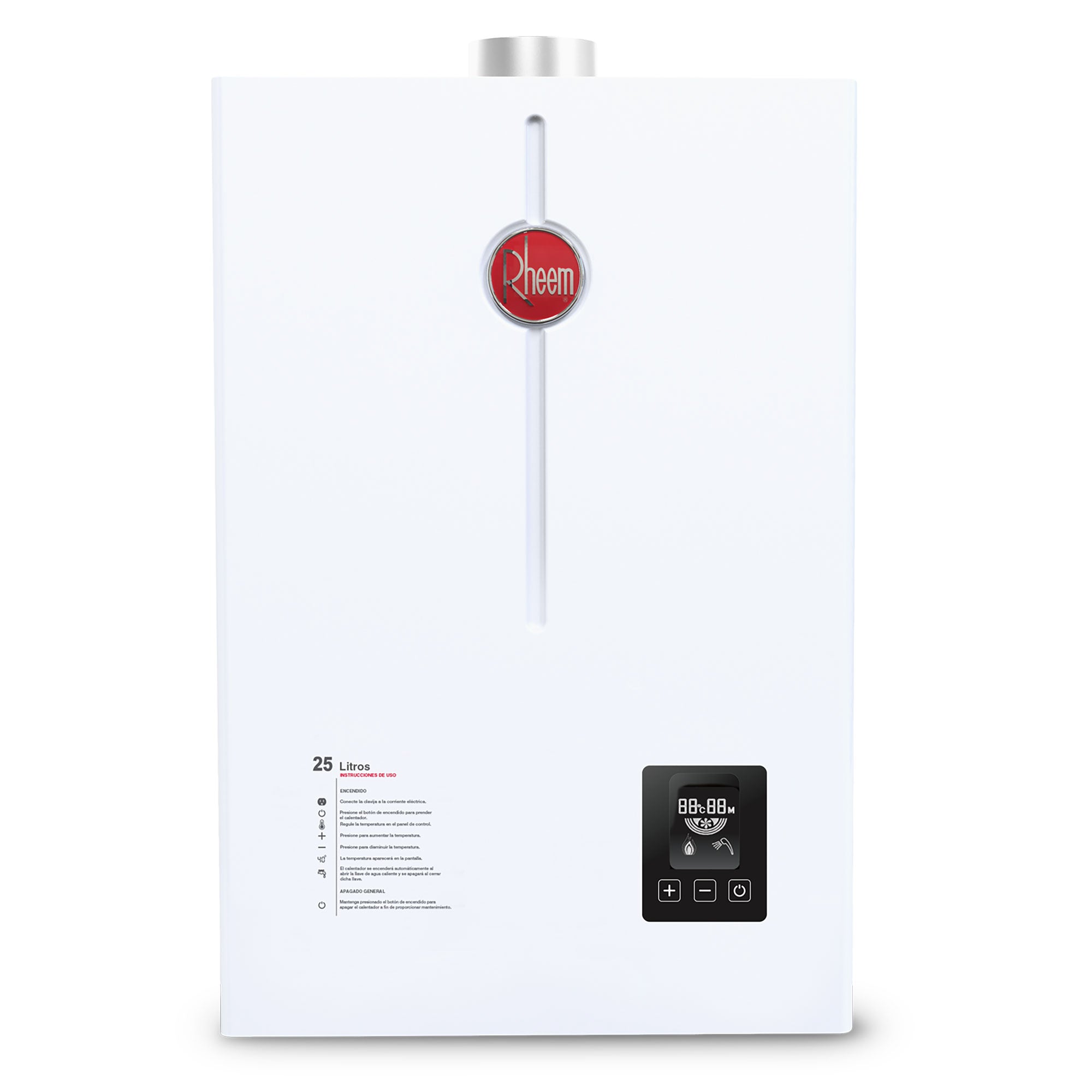 Calentador Instantáneo Rheem RHIN-CHL25P Gas L.P.