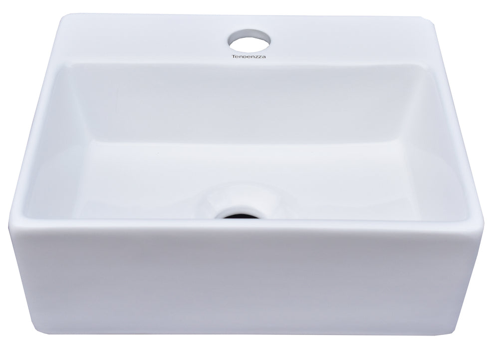 Lavabo Enza Blanco de Tendenzza