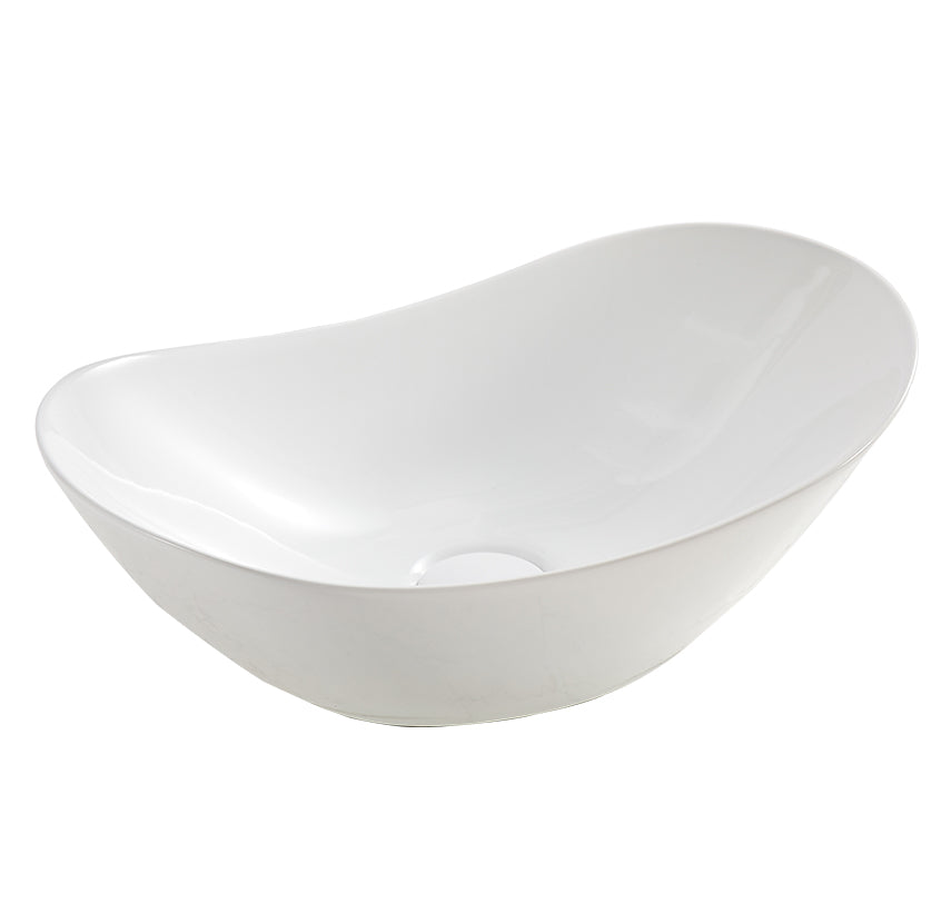Lavabo Tendenzza Brescia Ovalin Blanco Brillante