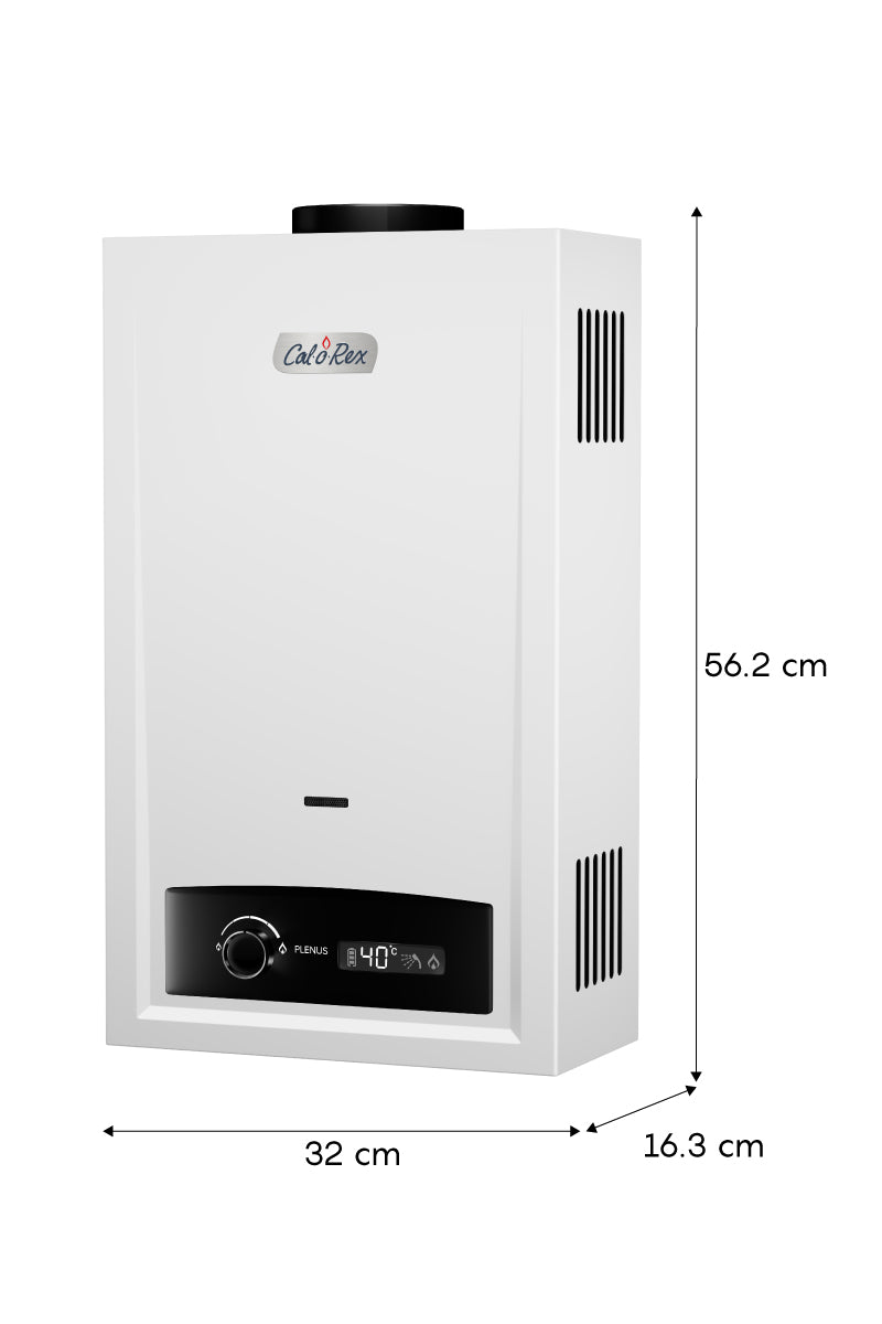 Calentador Instantáneo Calorex COXDPI-11 B PLENUS Gas Natural 11 L/min