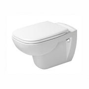 WC Duravit Suspendido Dual Flush con asiento y tanque D-Code DC 2535090215 Blanco
