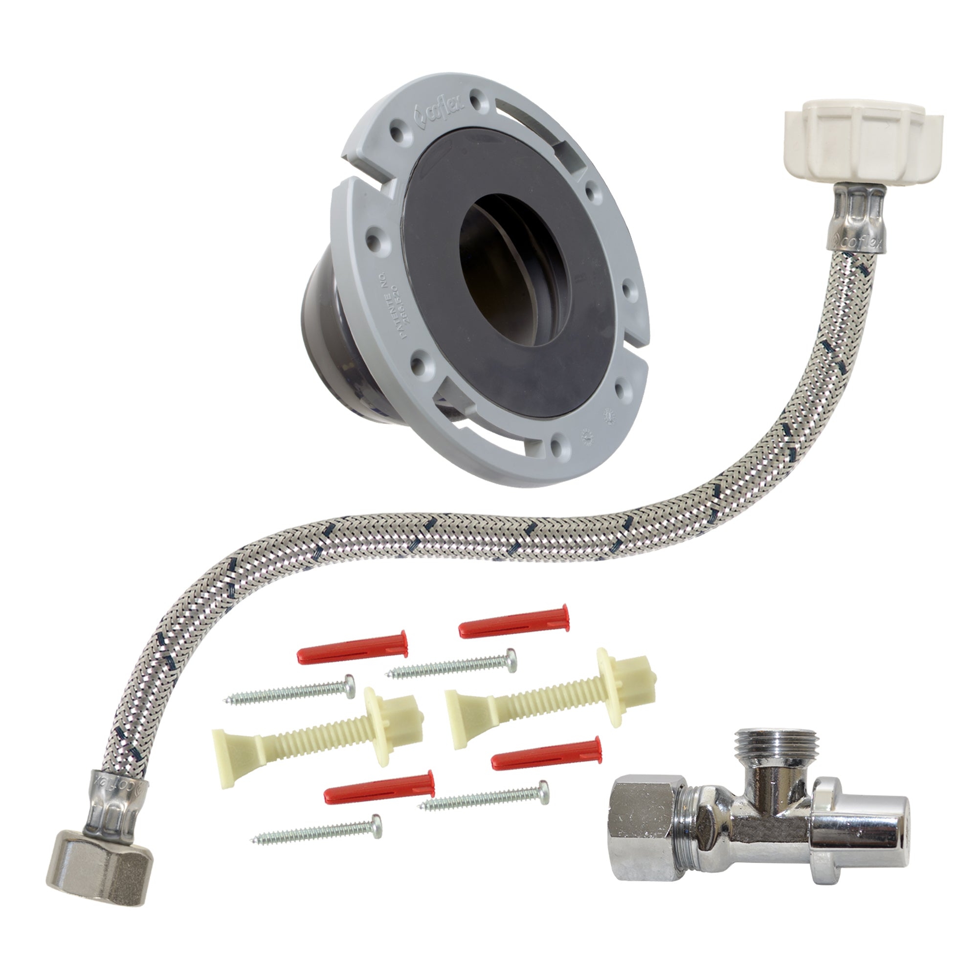 Paquete para instalación de WC Coflex PS-D007 - NUEVA PRUEBA