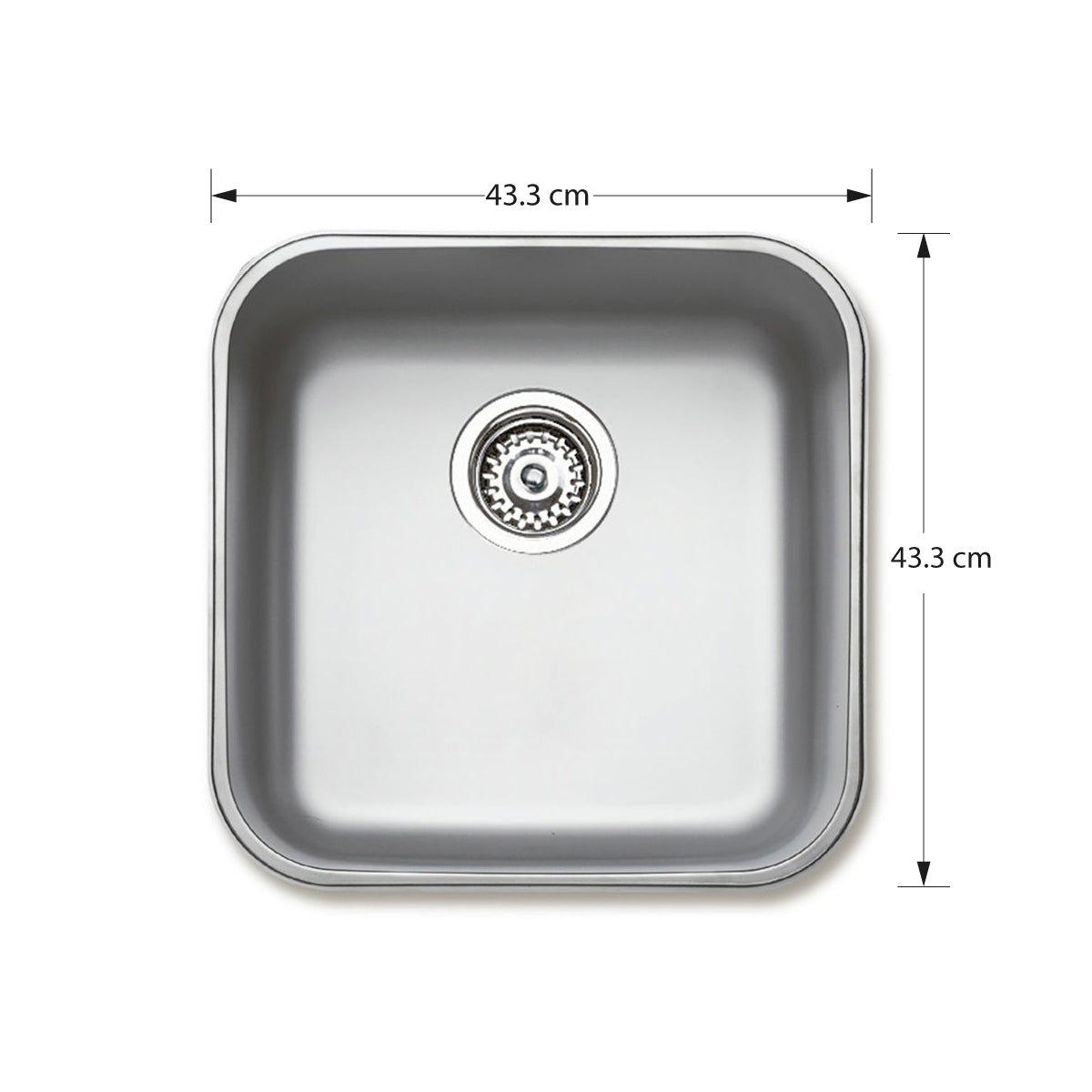 Fregadero de Submontar Teka BE 40.40.2 10125019