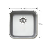 Fregadero de Submontar Teka BE 40.40.2 10125019