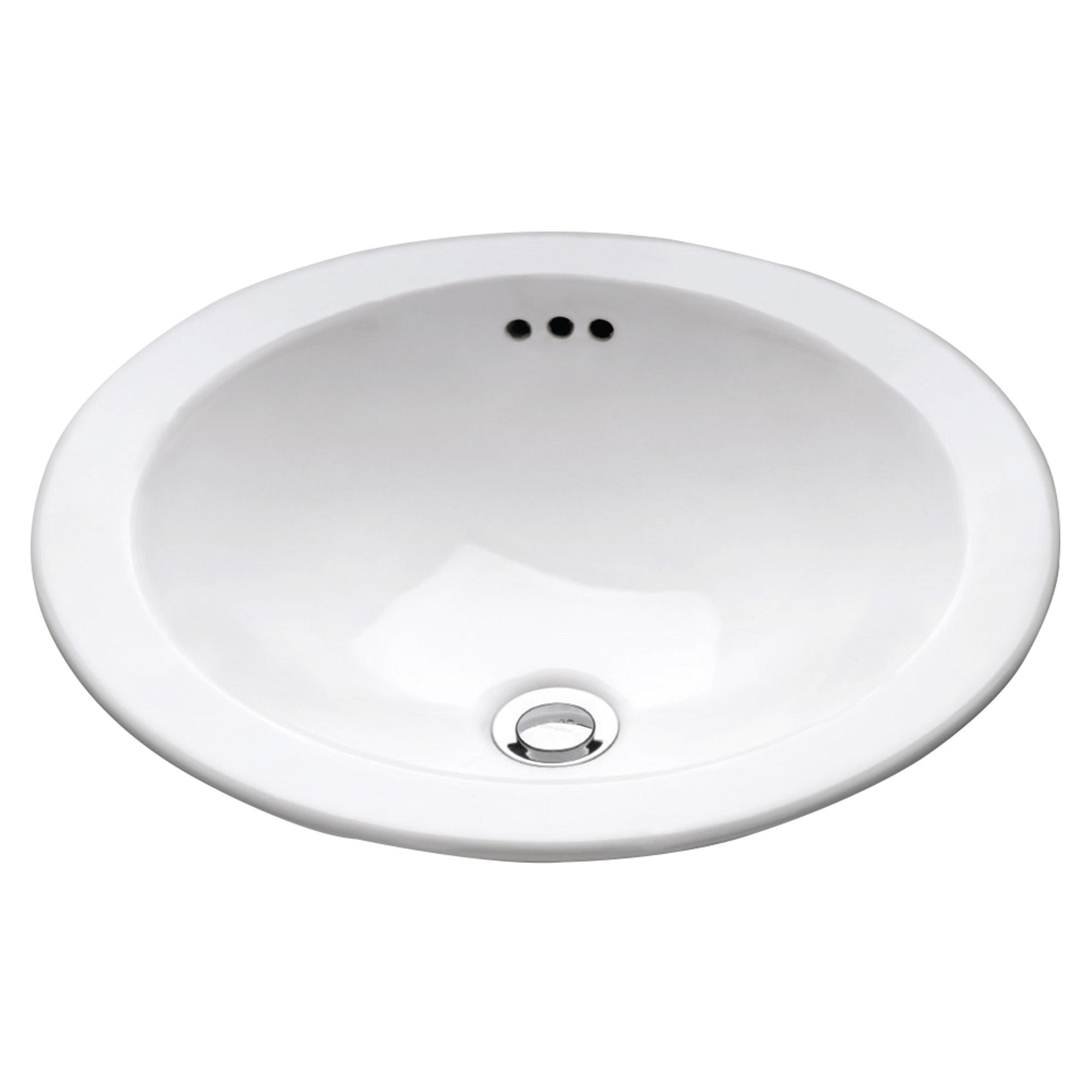 Lavabo de sobrecubierta Redondo American Standard CH 01646.020 Blanco