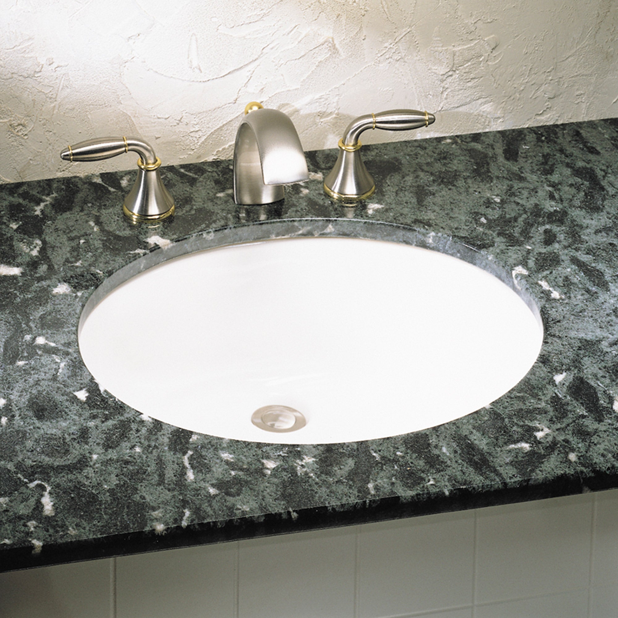 Lavabo bajo cubierta Chico American Standard Ovaly 01124.020 Blanco