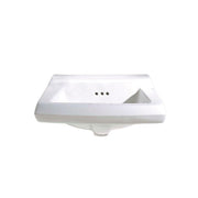 Lavabo de sobreponer American Standard 4" Veracruz 1 01017.020 Blanco