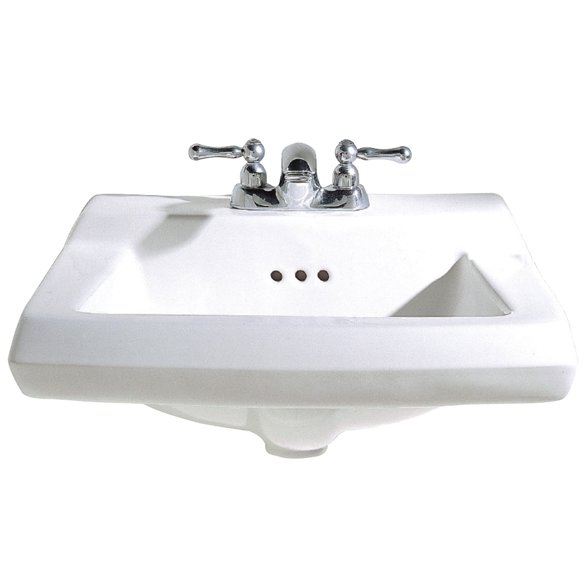 Lavabo de sobreponer American Standard 4" Veracruz 1 01017.020 Blanco