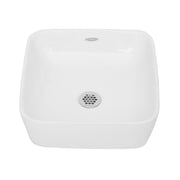 Lavabo de sobreponer American Standard Creta 01798.020 Blanco