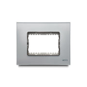 Placa 3H Plura Veto PLU60019 Blanco