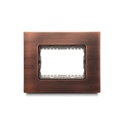 Placa 3H Plura Veto PLU600 64 Cobre