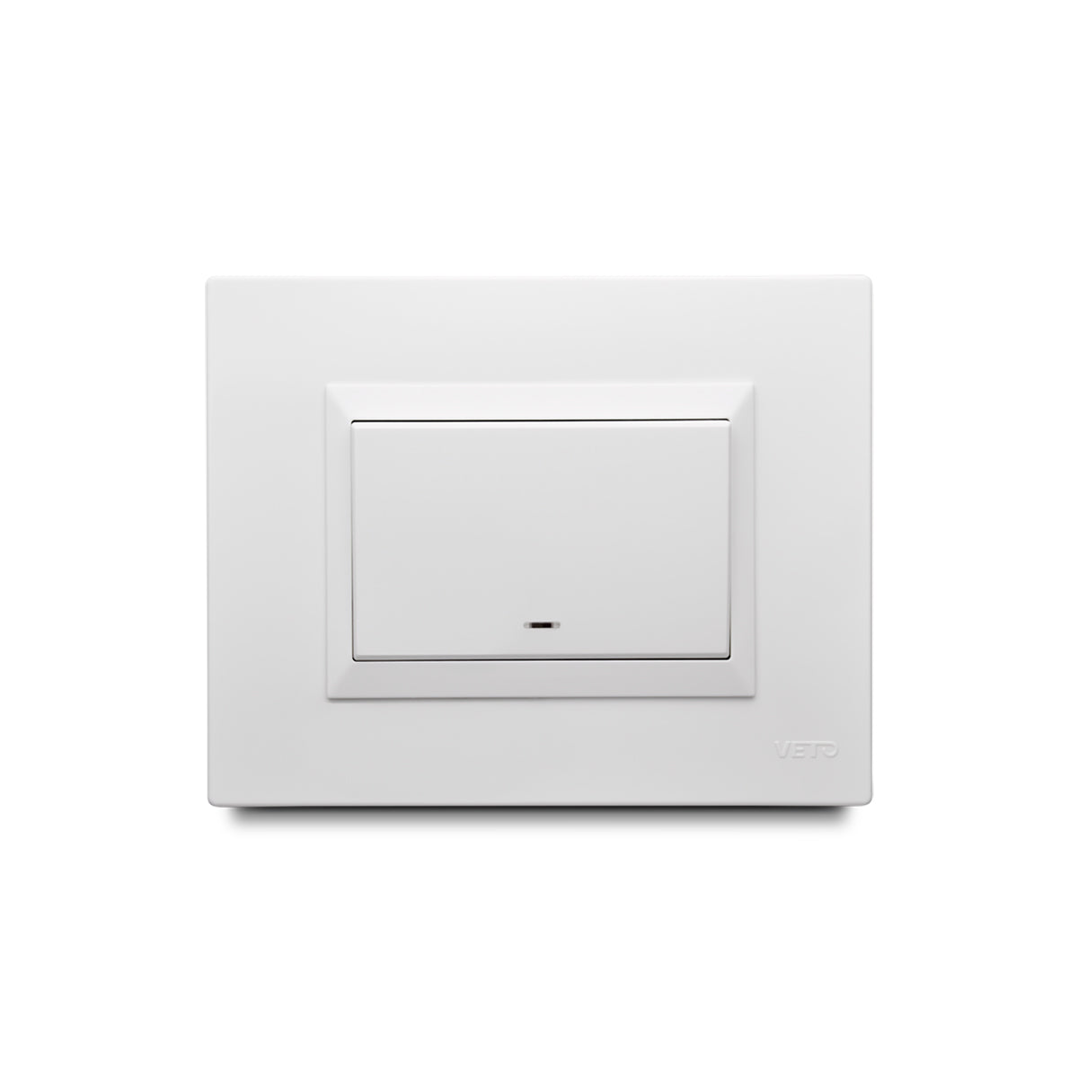 Interruptor Plura Veto PLU60729 Blanco