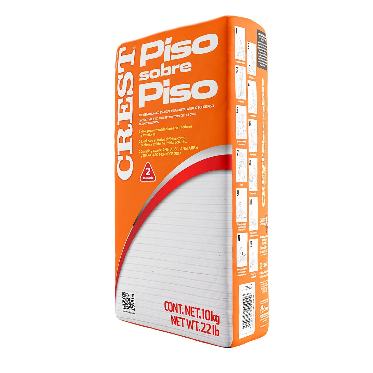 Adhesivo Crest PSP Blanco 10 Kg