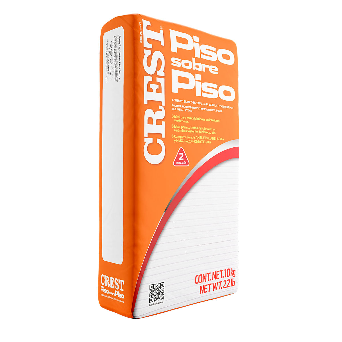 Adhesivo Crest PSP Blanco 10 Kg