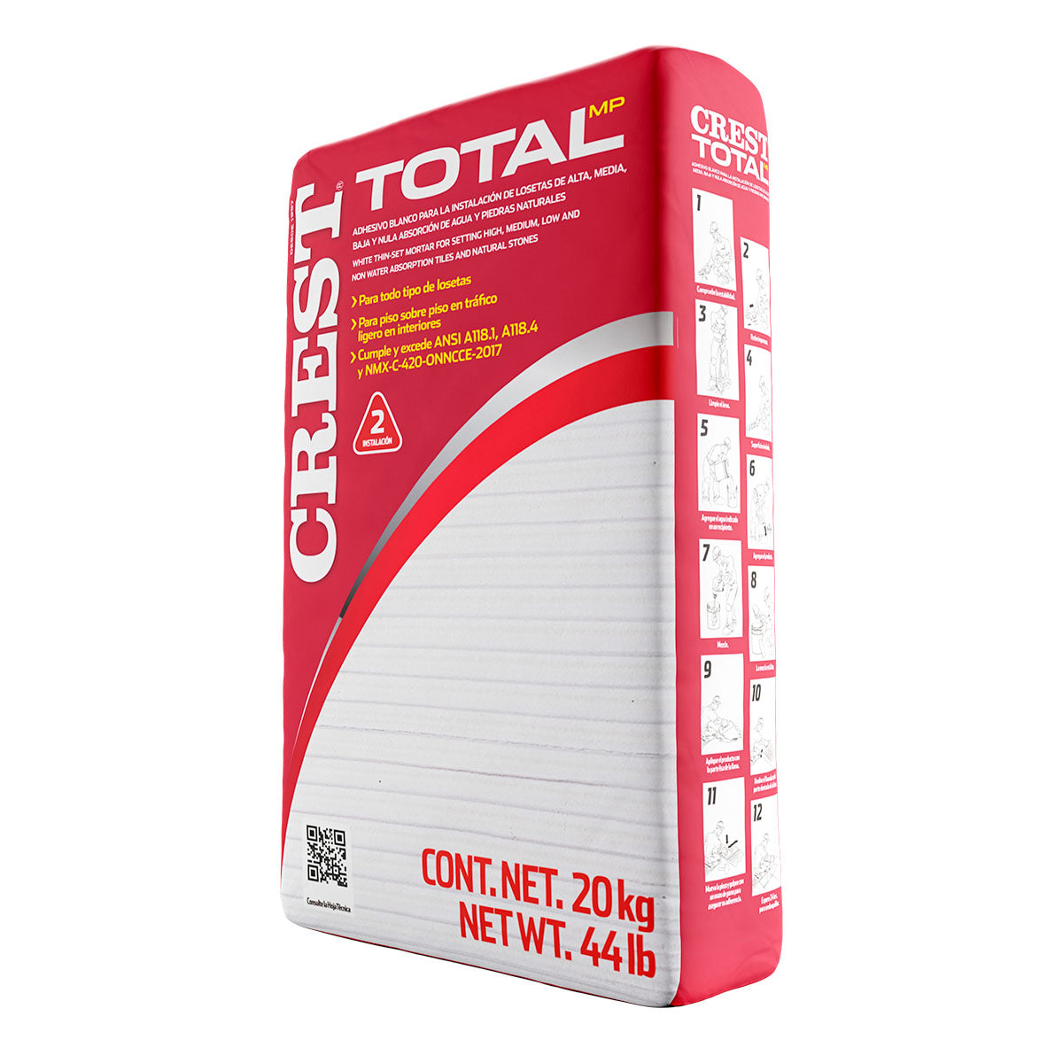 Adhesivo Crest Total 20 Kg