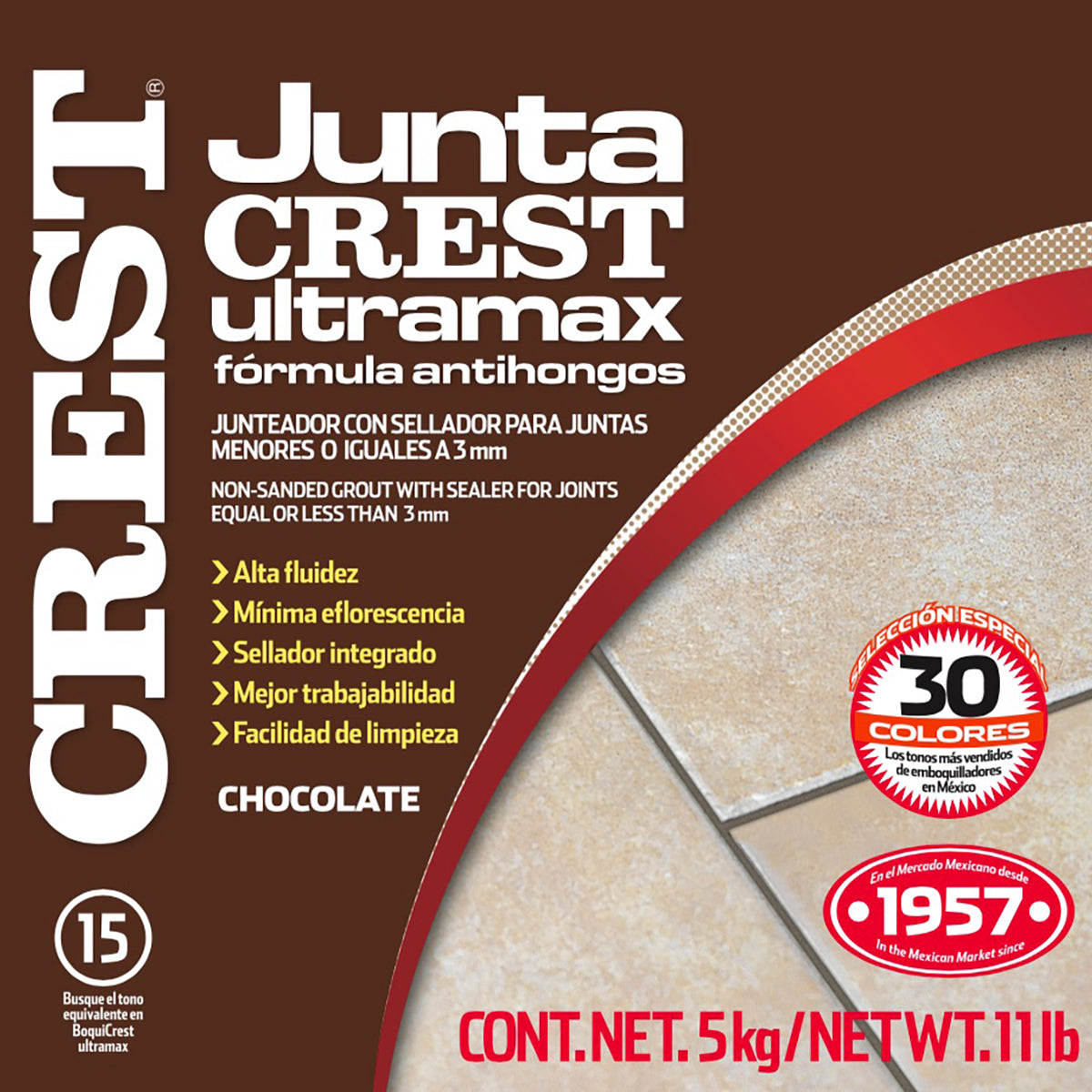 Juntacrest Ultramax Chocolate 5 Kg