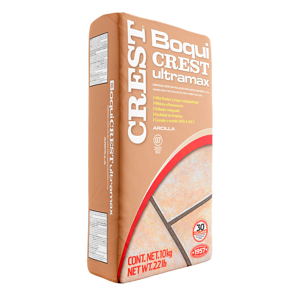 Boquicrest Ultramax Arcilla 10 Kg