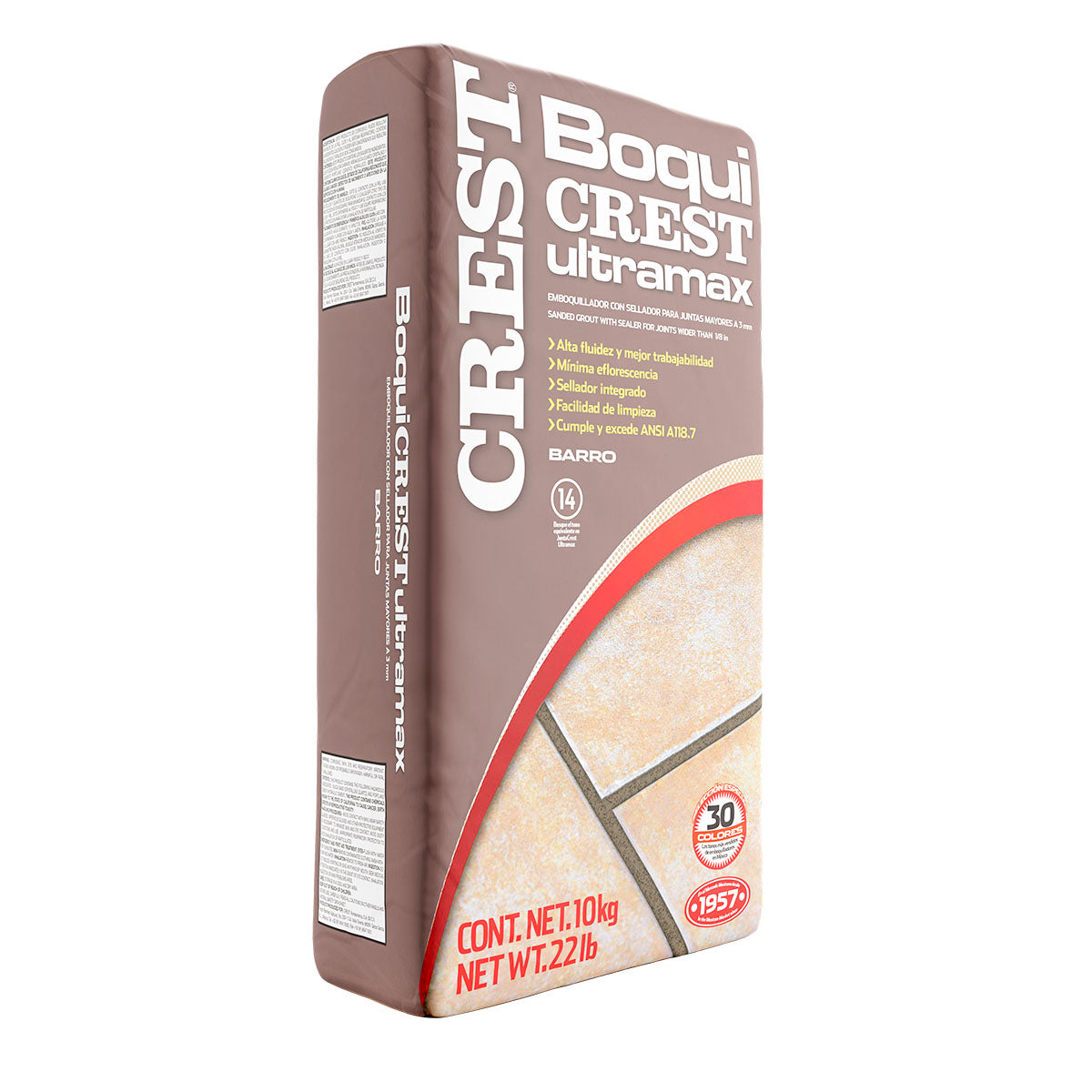 Boquicrest Ultramax Barro 10 Kg