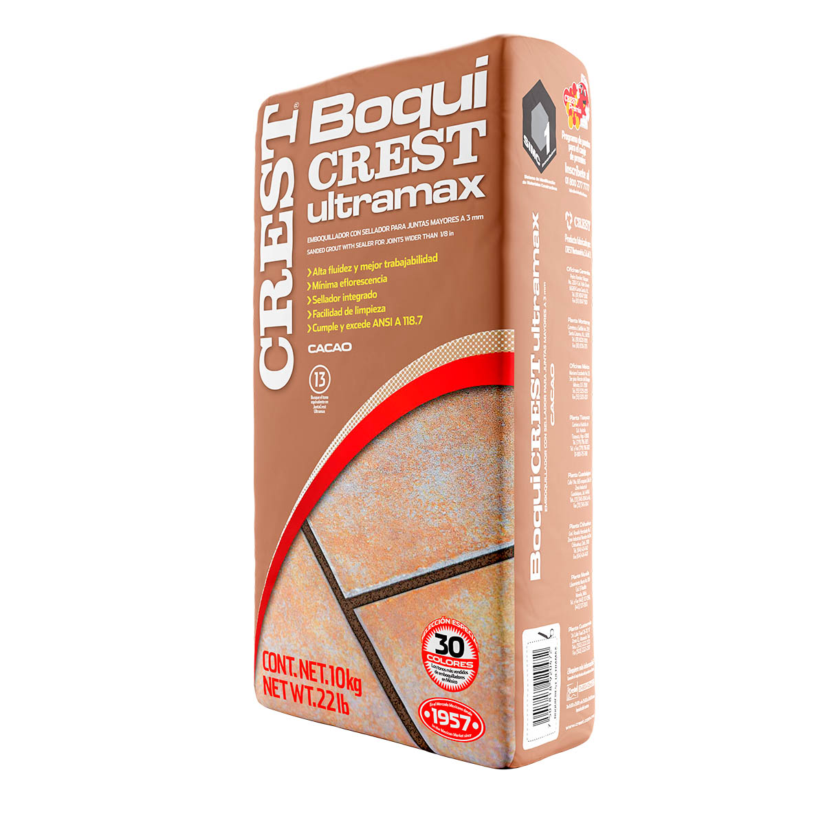 Boquicrest Ultramax Cacao 10 Kg