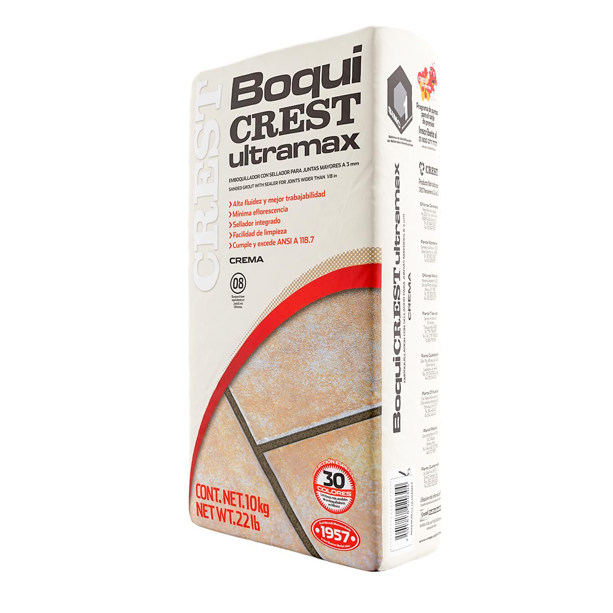 Boquicrest Ultramax Crema 10 Kg